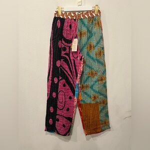 NWOT Kathmandu Multicolor Patchwork Pants